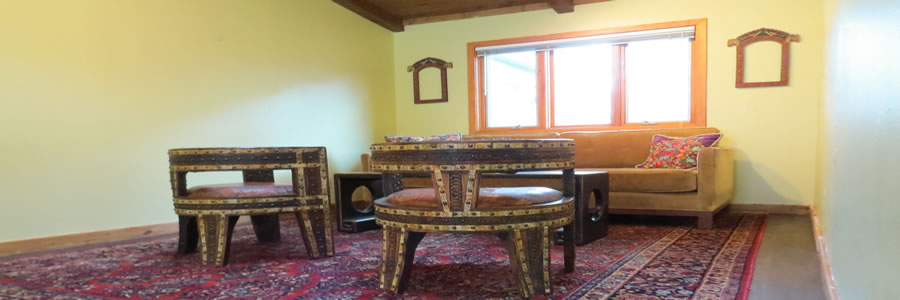 Image of a yoga lounge